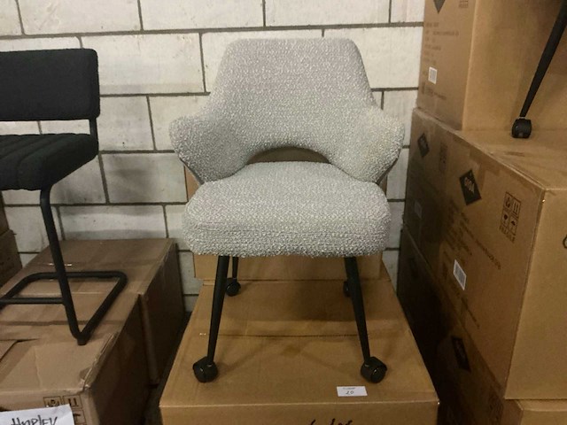 Giga meubel jasmine eetkamerstoel (6x) - afbeelding 2 van  5