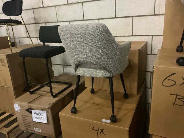 Giga meubel jasmine eetkamerstoel (6x) - afbeelding 4 van  5