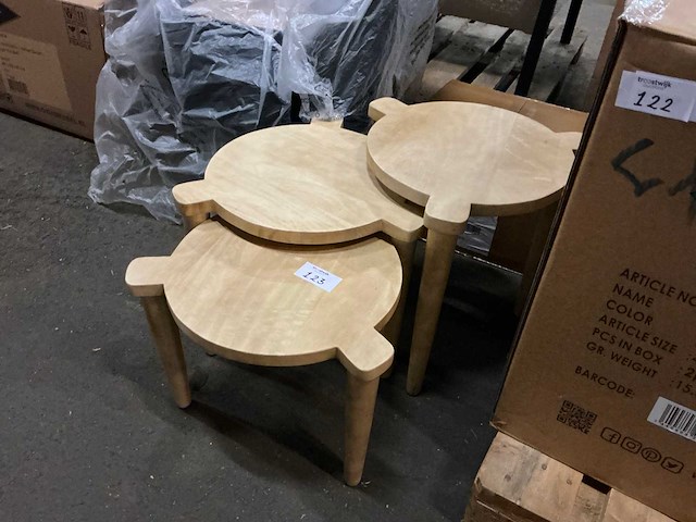 Giga meubel jiska salontafel set van 3 - afbeelding 1 van  3