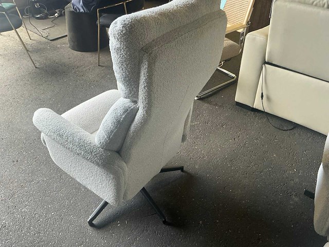 Giga meubel jonas off-white 8824619 draaibaar relaxfauteuil - afbeelding 5 van  7