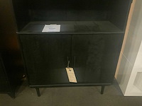 Giga meubel lexi zwart opbergkast - afbeelding 2 van  5