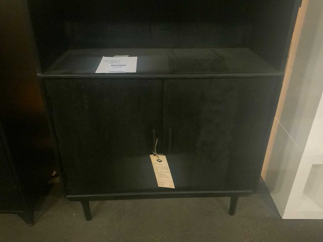 Giga meubel lexi zwart opbergkast - afbeelding 2 van  5