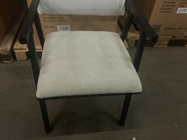 Giga meubel linn eetkamerstoel (4x) - afbeelding 4 van  6