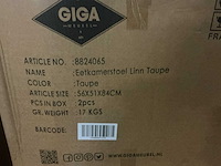 Giga meubel linn eetkamerstoel (4x) - afbeelding 6 van  6