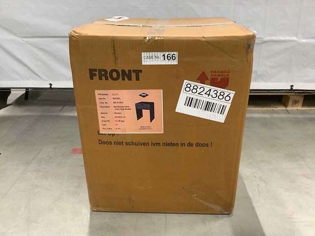 Giga meubel mangohout nachtkastje - afbeelding 5 van  8