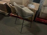 Giga meubel maxime taupe barkruk (3x) - afbeelding 4 van  5