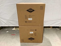 Giga meubel mendy velvet zwart eetkamerstoel (4x) - afbeelding 5 van  7