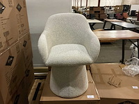 Giga meubel minthe beige eetkamerstoel (6x) - afbeelding 2 van  5