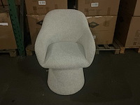 Giga meubel minthe taupe eetkamerstoel (4x) - afbeelding 2 van  4