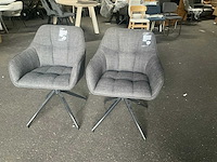 Giga meubel parma basel draai fauteuil (2x) - afbeelding 2 van  5