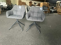 Giga meubel parma basel draai fauteuil (2x) - afbeelding 3 van  5
