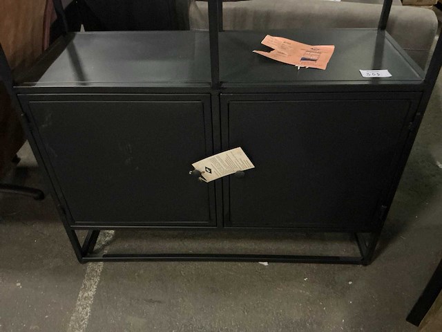 Giga meubel urban 2 deurs industriële kast - afbeelding 4 van  6