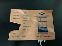 Giga meubel urban 2 deurs industriële kast - afbeelding 6 van  6