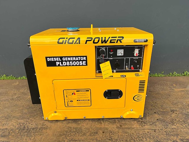 Giga power - pld8500se - power generator - 2022 - afbeelding 1 van  7