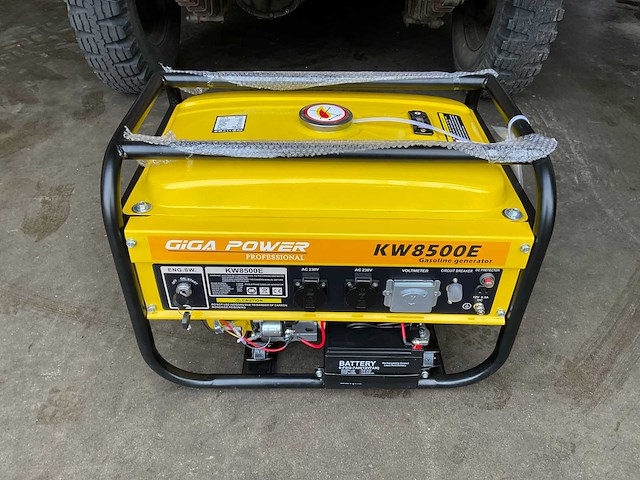 Giga power kw8500e stroomgenerator - afbeelding 3 van  7