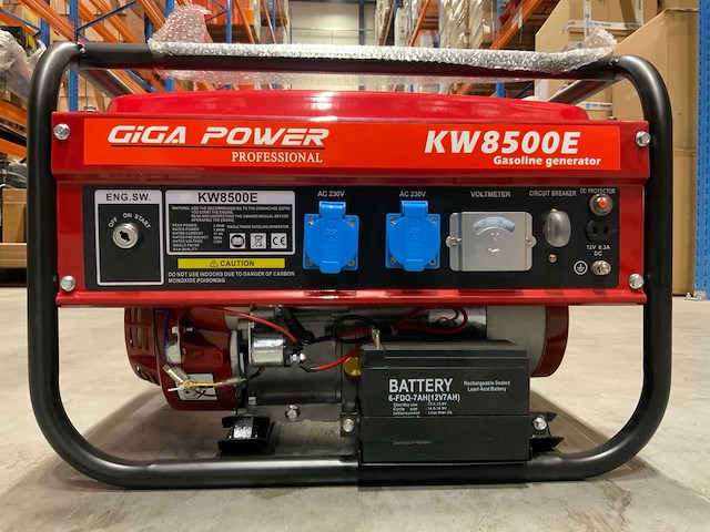 Giga power kw8500e stroomgenerator - afbeelding 1 van  4