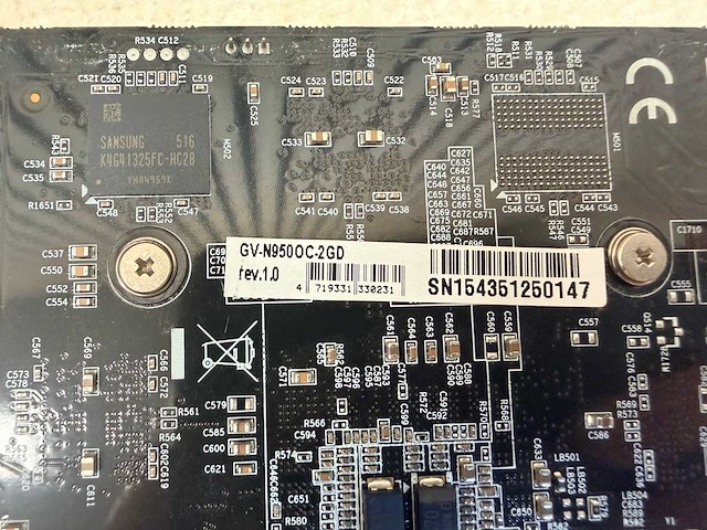 Gigabyte - geforce gtx 950 oc 2g - 2gb / gddr5 / gaming videokaart - afbeelding 8 van  8