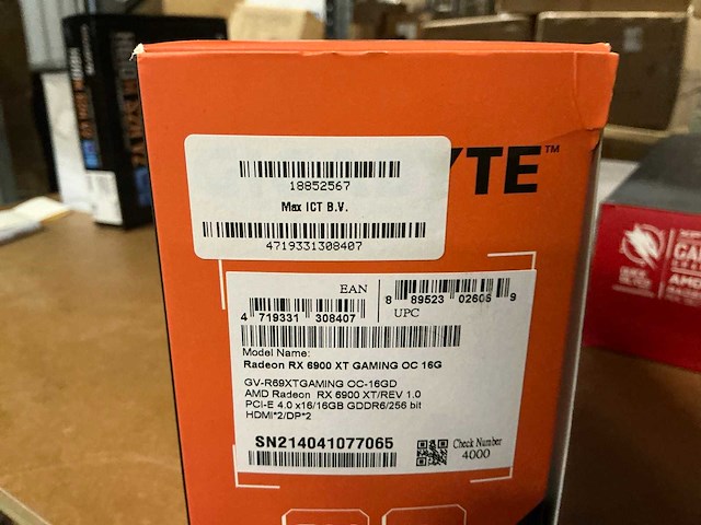 Gigabyte amd radeon rx 6900 xt videokaart - afbeelding 4 van  4