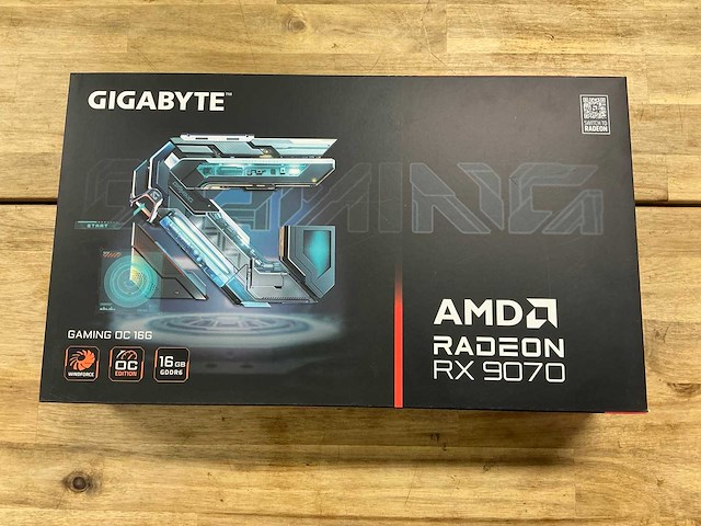 Gigabyte amd radeon rx 9070 videokaart - afbeelding 1 van  5