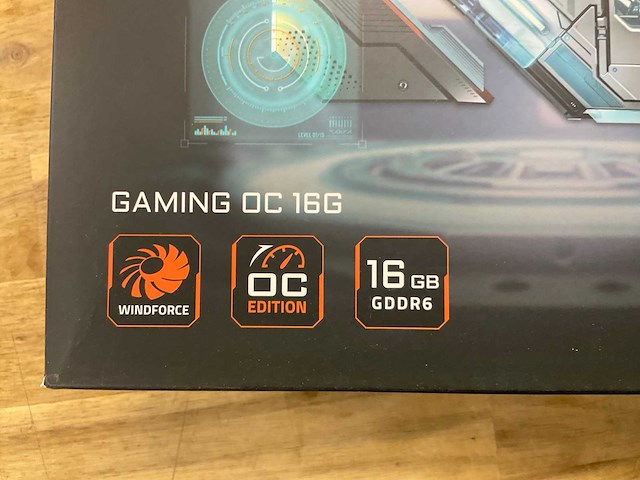 Gigabyte amd radeon rx9070 videokaart - afbeelding 2 van  4