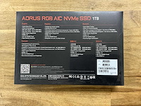 Gigabyte aorus rgb aic nvme ssd 1tb - afbeelding 3 van  3