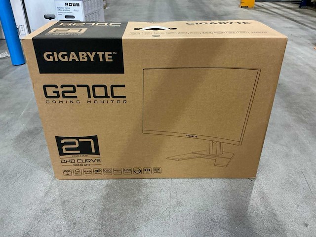 Gigabyte g27qc gaming monitor - afbeelding 1 van  3