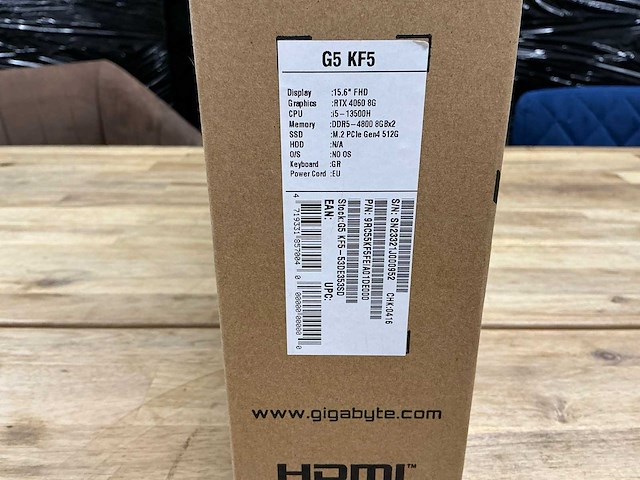Gigabyte g5 kf5 53de353sd laptop - afbeelding 4 van  11