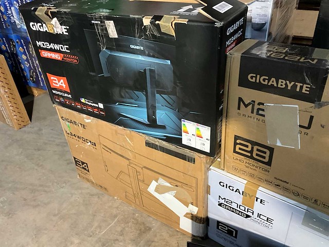 Gigabyte gaming monitor (4x) - afbeelding 4 van  4
