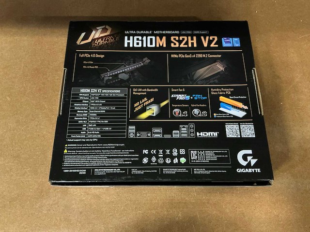 Gigabyte h610m s2h v2 moederbord - afbeelding 3 van  3