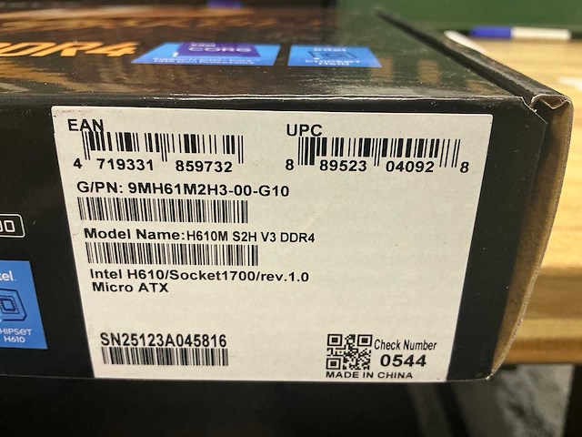 Gigabyte h610m s2h v3 ddr4 moederbord - afbeelding 4 van  4