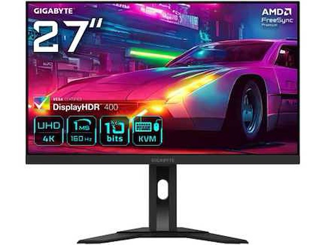 Gigabyte m27ua gaming monitor - afbeelding 1 van  4
