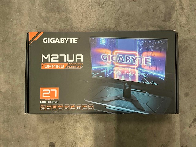 Gigabyte m27ua gaming monitor - afbeelding 2 van  4