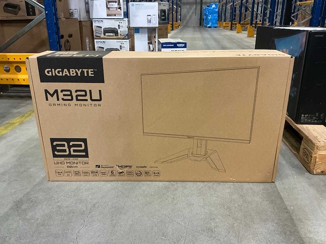 Gigabyte m32u gaming monitor - afbeelding 2 van  3