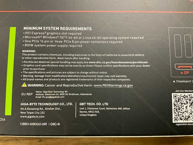 Gigabyte nvidia geforce rtx 5080 videokaart - afbeelding 3 van  5