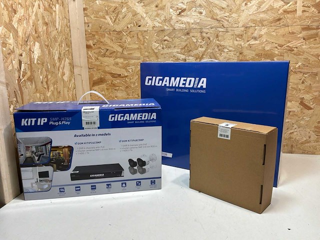 Gigamedia smp h265 plug & play beveilingingspakket - afbeelding 2 van  24