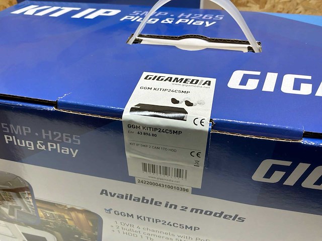 Gigamedia smp h265 plug & play beveilingingspakket - afbeelding 9 van  24