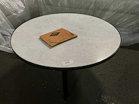 Gigameubel achile marmer salontafel 90cm - afbeelding 1 van  4