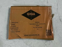 Gigameubel achile marmer salontafel 90cm - afbeelding 4 van  4