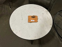 Gigameubel achile marmer salontafel 90cm - afbeelding 2 van  4
