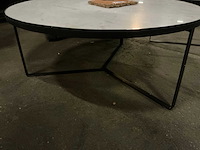 Gigameubel achile marmer salontafel 90cm - afbeelding 3 van  3