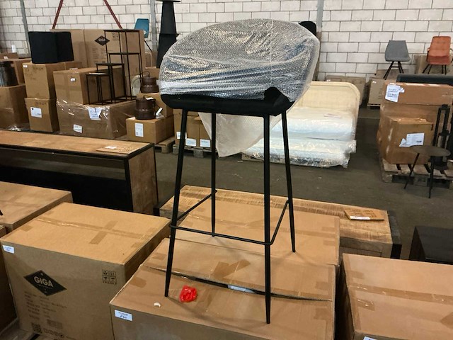 Gigameubel amira 8820427 barkruk (4x) - afbeelding 2 van  3