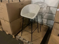 Gigameubel amira beige 8823631 barkruk (2x) - afbeelding 1 van  4