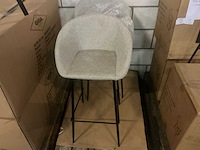 Gigameubel amira beige 8823631 barkruk (2x) - afbeelding 3 van  4