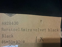 Gigameubel amira black 8820430 barstoel - afbeelding 3 van  3