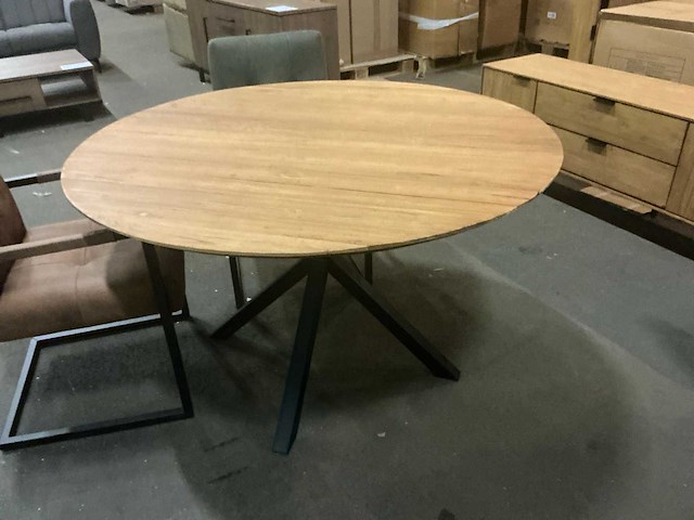 Gigameubel askia eetkamertafel 130cm rond - afbeelding 2 van  6
