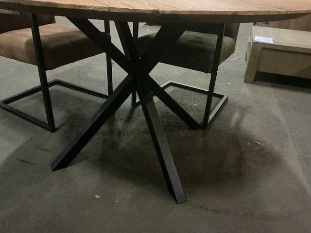 Gigameubel askia eetkamertafel 130cm rond - afbeelding 6 van  6