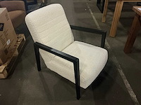 Gigameubel boucle beige fauteuil - afbeelding 2 van  5