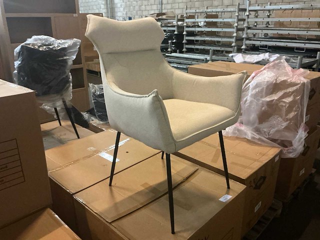 Gigameubel chair dyonne eetkamerstoel (6x) - afbeelding 3 van  5