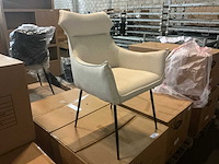 Gigameubel chair dyonne eetkamerstoel (6x) - afbeelding 3 van  5