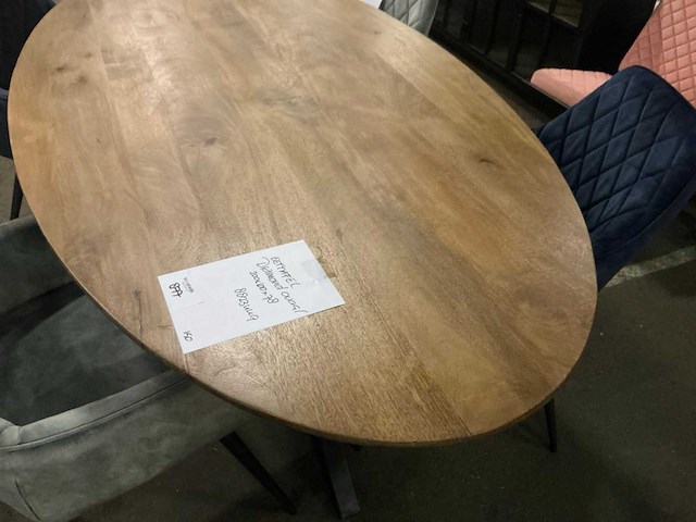 Gigameubel diamond oval eetkamertafel 200cm - afbeelding 2 van  5